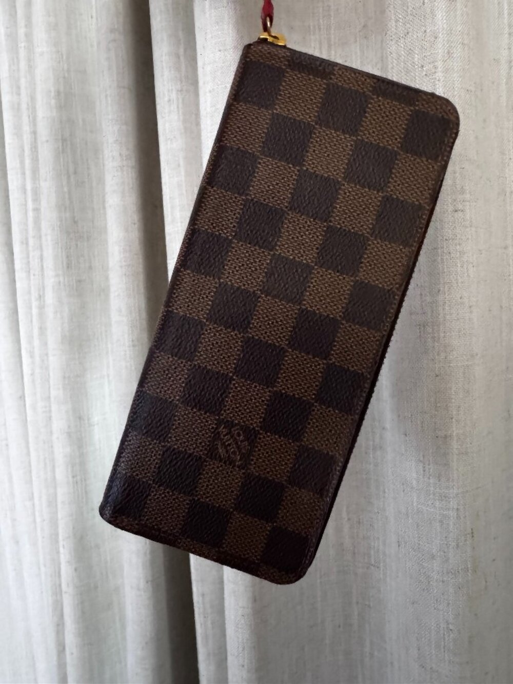 Louis Vuitton Clémence Wallet Damier Ebene